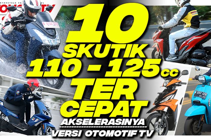 Skutik 110 - 125 cc tercepat di Indonesia