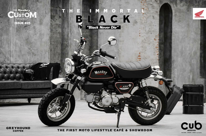 Honda Monkey Immortal Black Edition