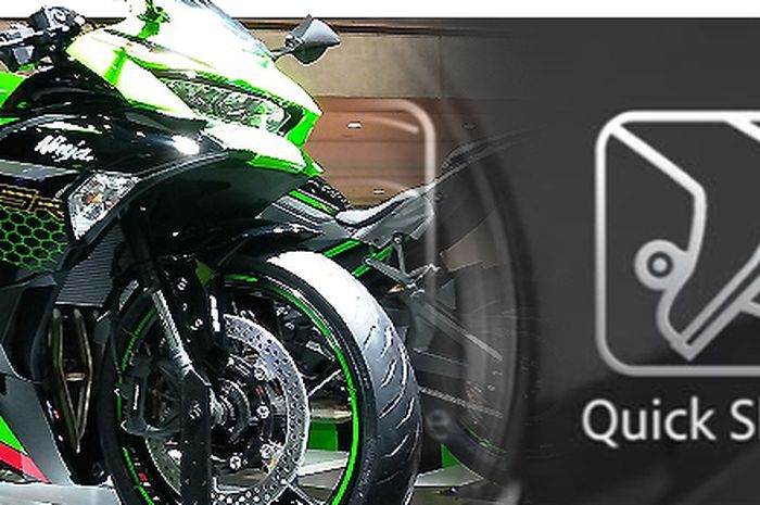 Quick shifter di Kawasaki ZX-25R 2020
