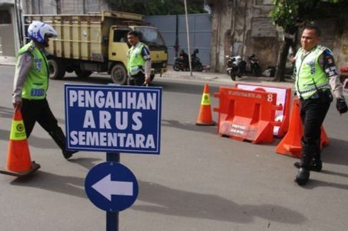 Jalan Jenderal Sudirman akan ditutup mulai pekan depan.