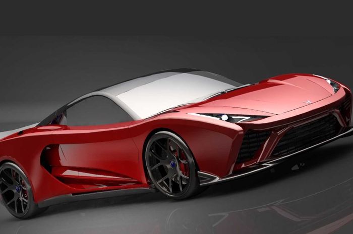 Begini render Elektron One, hypercar listrik yang mengadaptasi Formula E