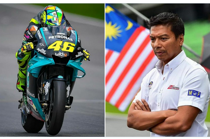 Bos tim Petronas Yamaha, Razlan Razali pastikan Valentino Rossi menjadi pembalapnya tahun depan