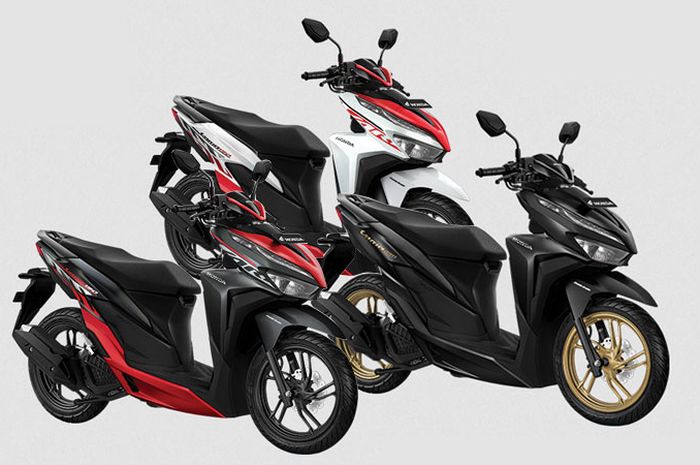 Pilihan warna baru skutik Honda Vario 150.