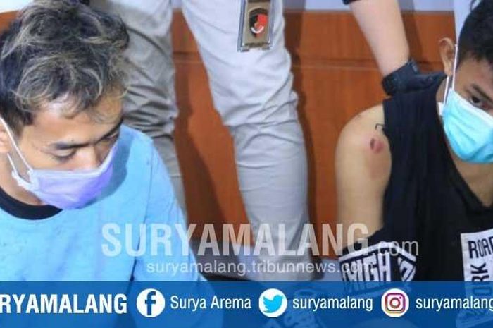 Komplotan penjambret yang sudah beraksi di 31 lokasi di Surabaya.  