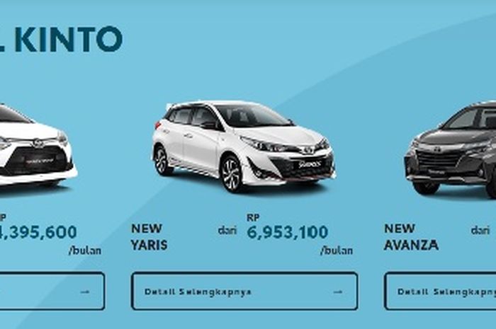 Taf Luncurkan Layanan Kinto One Sewa Mobil Toyota Bulanan Mulai Rp 4 Jutaan Semua Halaman Gridoto Com