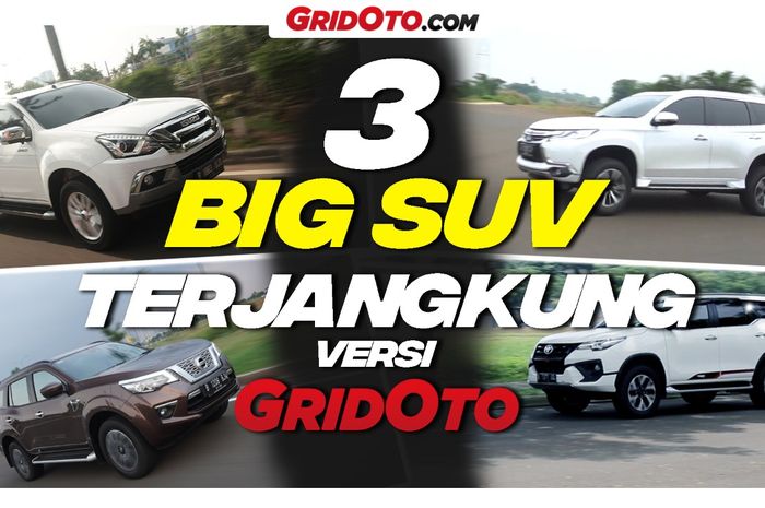 Video terbaru dari soal 3 Big SUV terjangkung sudah tayang di Youtube GridOto