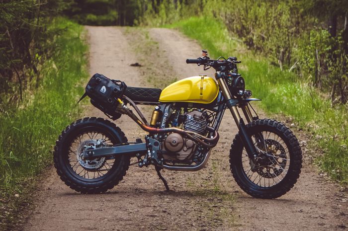Honda XR 400 скремблер