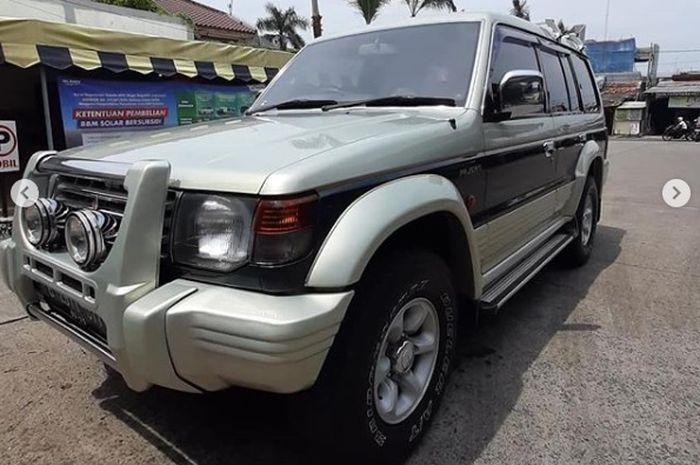 Mitsubishi Pajero 4x4 tahun 1995 kondisi bekas