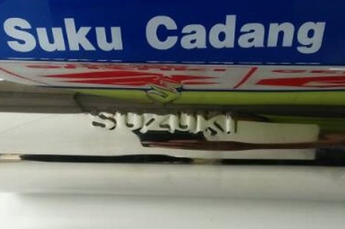 Cover knalpot Suzuki Satria 2-tak lokal
