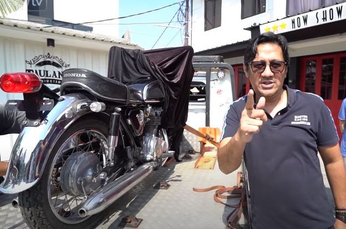 Andre Taulany boyong Honda CB450