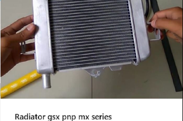 Ilustrasi radiator motor