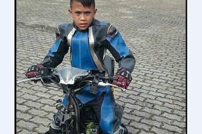 Sosok DA (15) semasa hidupnya. Ia meninggal dunia usai alami kecelakaan saat melakukan balap liar pada Senin (15/6/2020) sore.