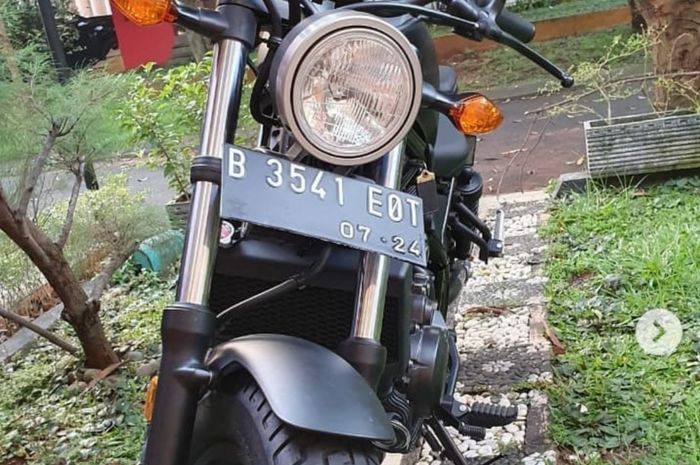 2 bulan hilang, Honda Rebel CMX500, dibawa kabur telah ditemukan