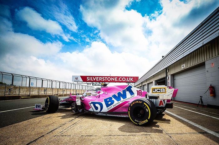 Mobil Balap Tim Racing Point Jadi Mobil F1 2020 Pertama yang 'Keluar Kandang' Setelah Libur Panjang