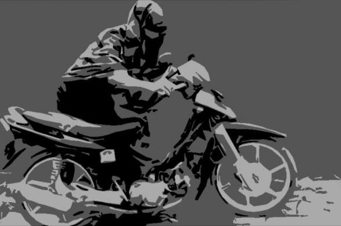 Maling motor pelakunya seorang wanita (Foto Ilustrasi)