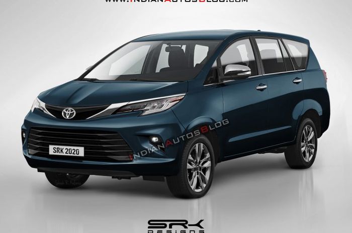 Renderan Toyota Kijang Innova facelift