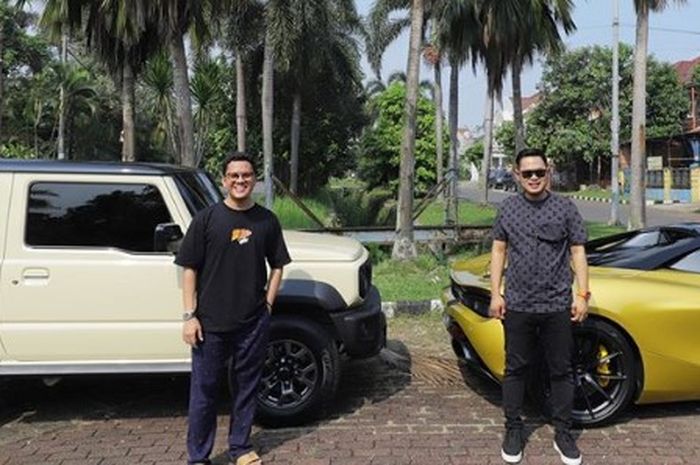 Arief Muhammad dapat Suzuki Jimny baru dari pengusaha Gilang Widya Pramana