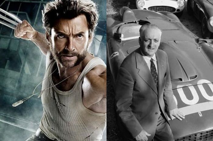 pemeran film Wolverine, Hugh Jackman dikabarkan akan memerankan Enzo Ferarri dalam film biopik