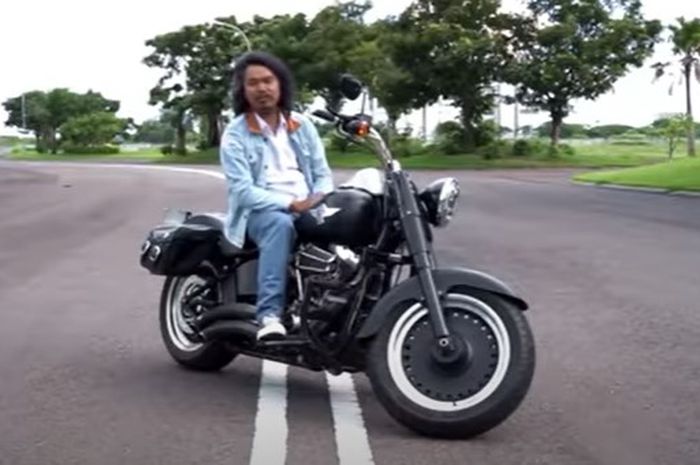 Dodit Mulyanto ngaku suka Harley-Davidson karena terinspirasi dari film