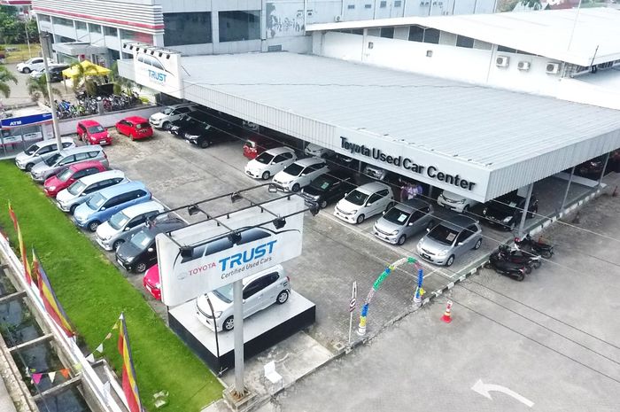 Ilustrasi dealer Toyota Trust di pekanbaru, Riau