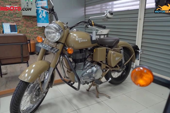 Ilustrasi Royal Enfield Classic 500