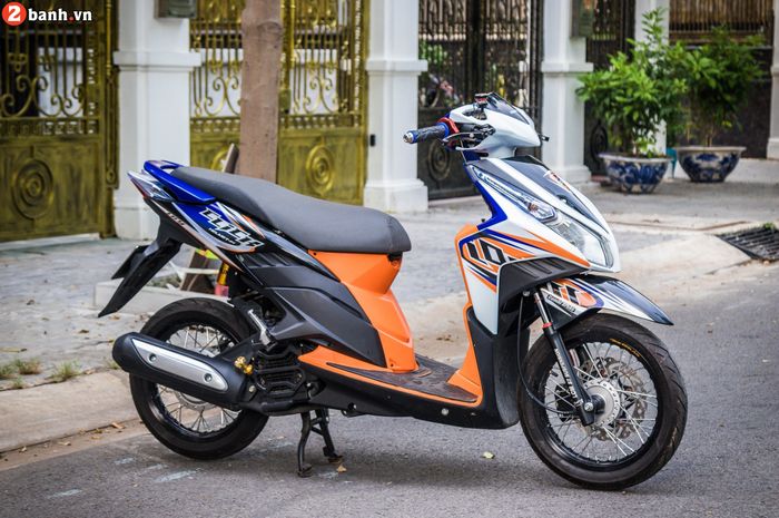 Menolak Lupa, Honda Vario Techno 110 Dimodifikasi Tambah Sporty
