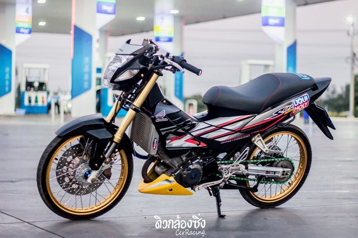 Modifikasi Honda Sonic 125 yang menarik