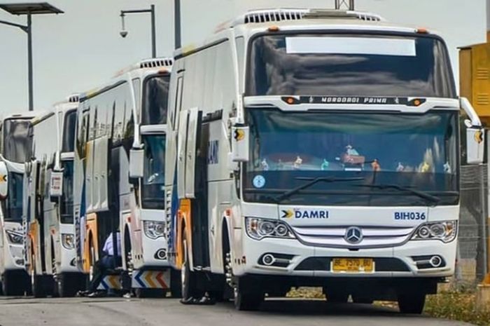 Bus DAMRI Layanan dari Pontianak ke Brunei Darussalam(DAMRI)