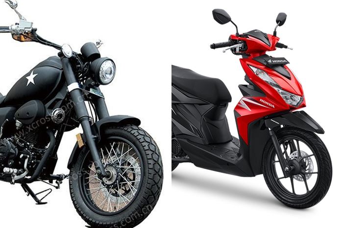 Harga kembaran Harley-Davidson dijual cuma Rp 9 jutaan, mending beli motor baru ini atau Honda BeAT