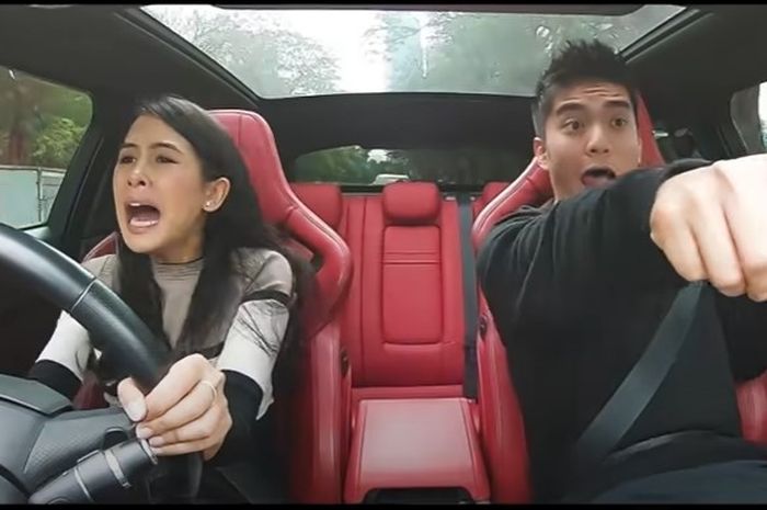Maudy Ayunda Hampir Nabrak Saat Jadi Sopir Boy William 