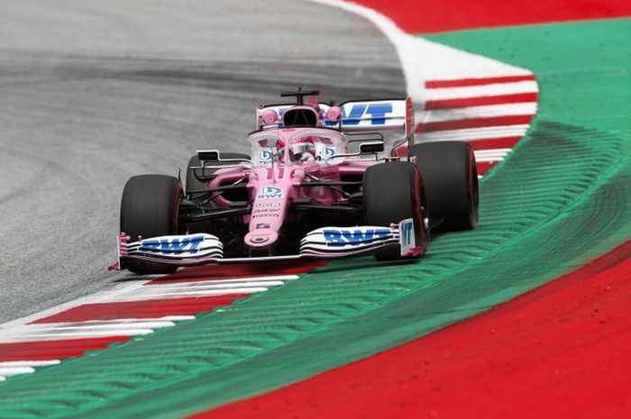 Sergio Perez beri kejutan di FP1 F1 Austria