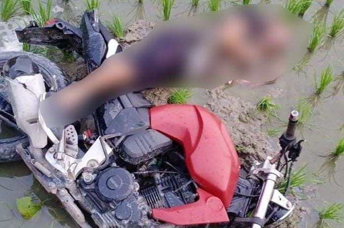 Pengendara Yamaha Byson tewas tersengat listrik