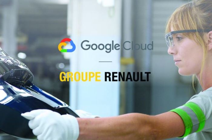 Groupe Renault jalin kerja sama dengan Google Cloud.