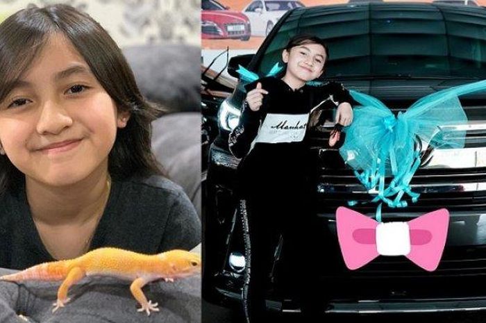 Alyssa Dezek, Youtuber kondang yang berhasil membeli mobil mewah dari penghasilan besarnya di usia belia.