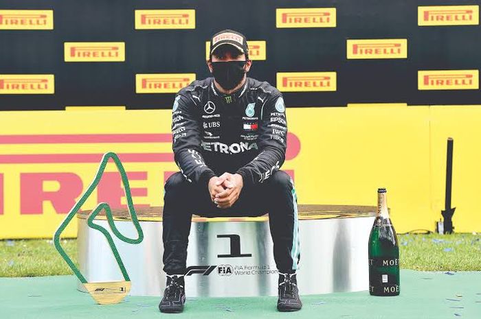 Lewis Hamilton raih podium tertinggi di F1 Stiria 2020