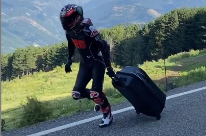 Fabio Quartararo membuat video lucu dalam menyambut seri perdana MotoGP Jerez