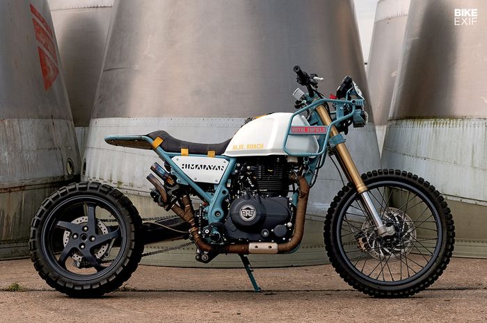 Royal Enfield Himalayan scrambler post-apocalypse