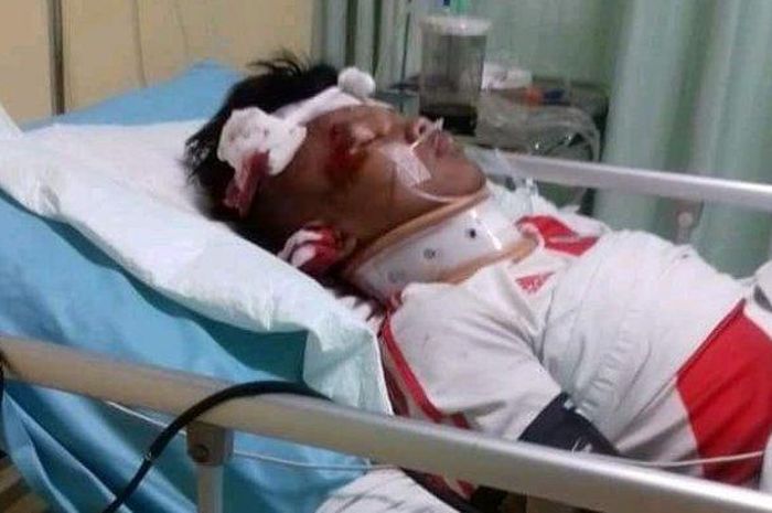Korban keganasan gangster di Semarang Muhammad Khoirul Rizal (14) kini masih tidak sadarkan diri di Rumah Sakit Nasional Diponegoro (RSND) Undip Tembalang. 