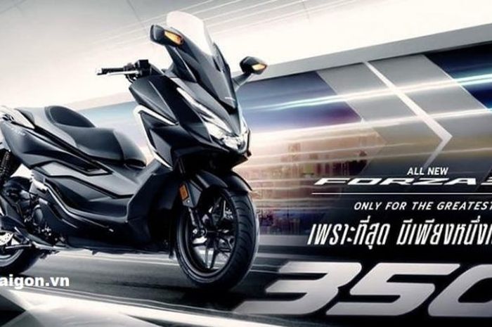 All New Honda Forza 350