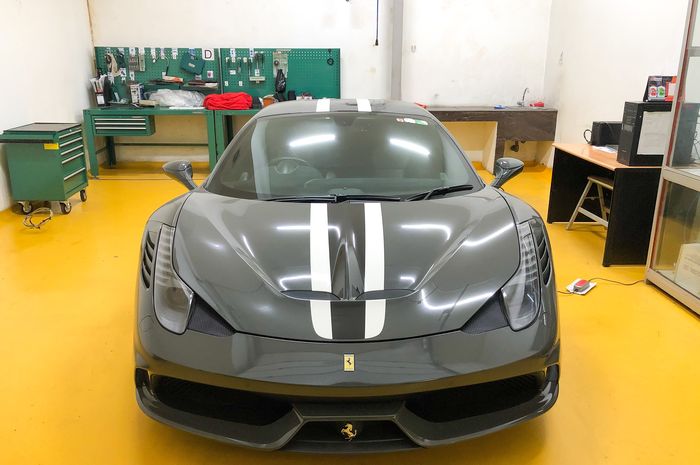 Ferrari 458 Speciale hasil selundupan dilelang