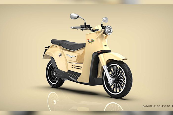 Penampakan Moto Guzzi Galetto