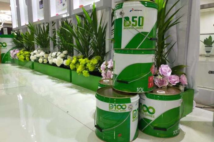 Pertamina Biodiesel D100 yang bahan bakunya 100 persen dari Minyak Sawit 