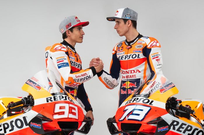 Marc Marquez dan Alex Marquez jalin kerja sama baru dengan Shoei.