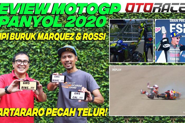 Seri pembuka MotoGP Spanyol 2020 menyajikan banyak suka duka bagi para pembalap, tim, serta fans, semuanya akan dibahas oleh Eka Budhiansyah dan Joni Lono Mulia.