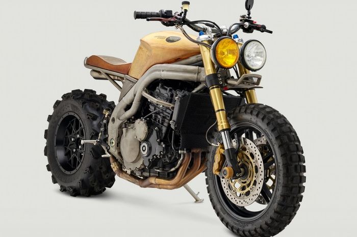 Triumph Speed Triple scrambler