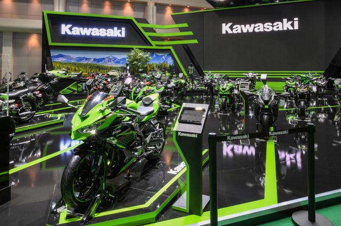 Booth Kawasaki di Bangkok International Motor Show 2020