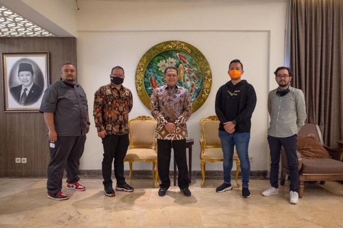Ketua MPR RI, Bambang Soesatyo bersama perwakilan dari NMAA.