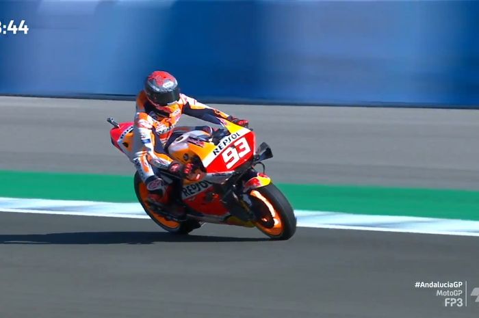 Marc Marquez  sudah lapang dada untuk mengucapkan 'selamat tinggal MotoGP 2020'.