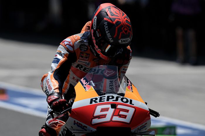 Marc Marquez ungkapkan alasannya mendadak harus mundur dari MotoGP Andalusia 2020