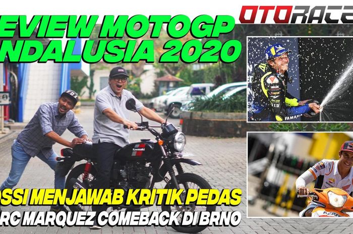Mulai dari comback Marc Marquez sampai podium Valentino Rossi, semuanya akan dibahas oleh di video Review MotoGP Andalusia 2020 ini!